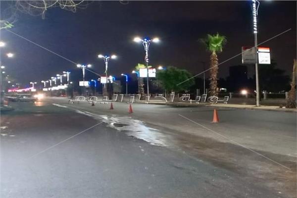 تطورير ورصف وإنارة بشوارع جنوب الجيزة