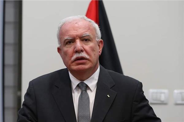 وزير الخارجية الفلسطيني رياض المالكي
