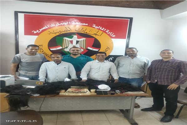جانب من المضبوطات