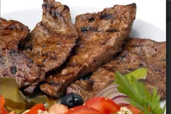 الكبدة المشوية 