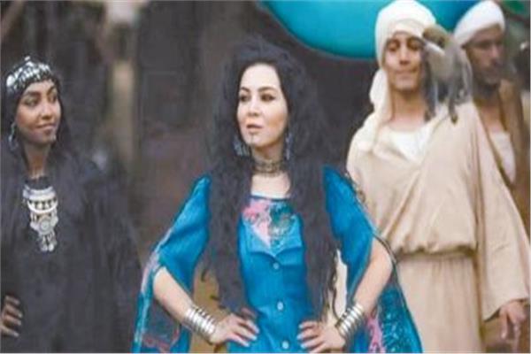 مى عز الدين فى مشهد من «جزيرة غمام»