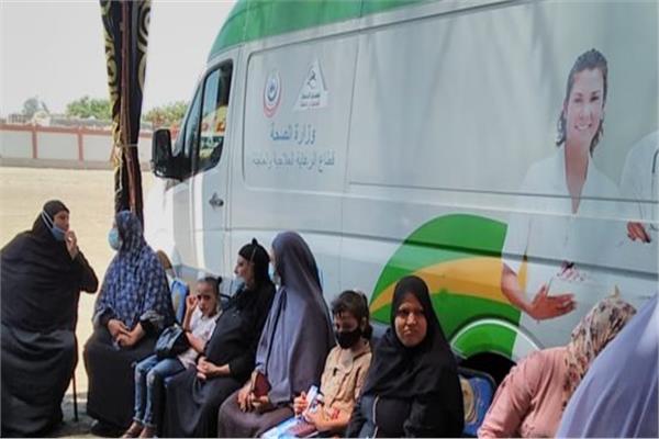 قافلة طبية لمستقبل وطن الغربية تقوم بالكشف على ١٤٦٣ وتصرف ٦٤٢ روشتة