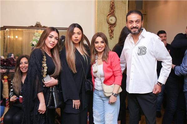 صورة من حفل سحور أسرة مسلسل «انحراف»