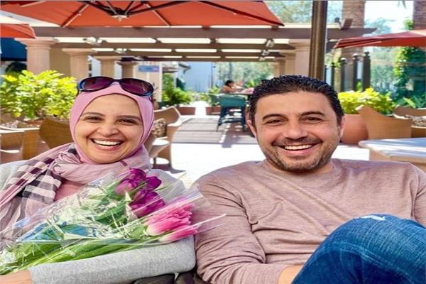 حنان ترك وزوجها