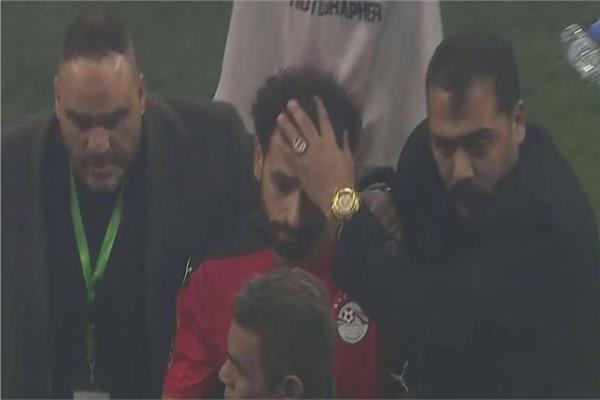 محمد صلاح عقب نهاية المباراة