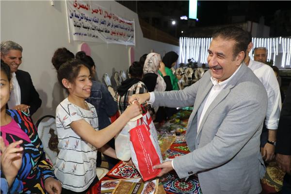  محافظ المنوفية يشارك حفل الإفطار  للأيتام بمؤسسة تربية البنات
