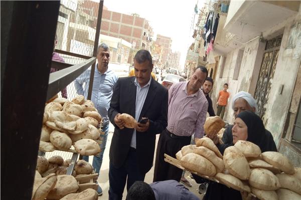 رئيس مدينة أشمون وحملات تفتيشية على المخابز