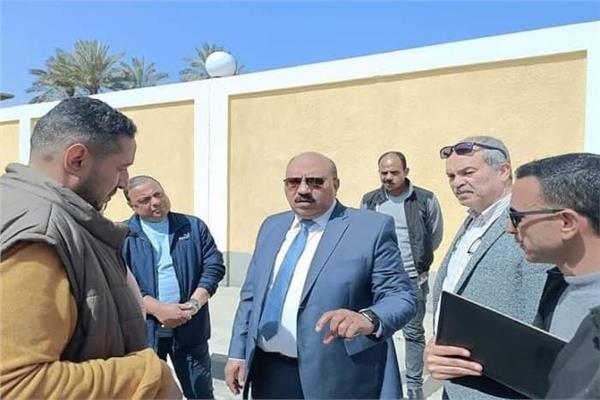 اللواء عبد الحميد عصمت فى جولة تفقدية لسير العمل ورفع درجة الاستعداد القصوى