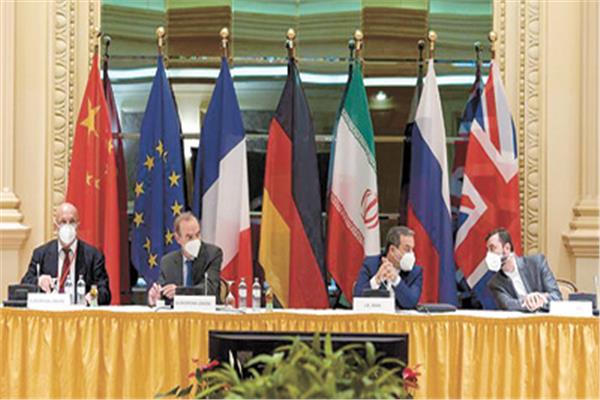 إحدى جلسات المباحثات فى فيينا لإحياء الاتفاق النووي 