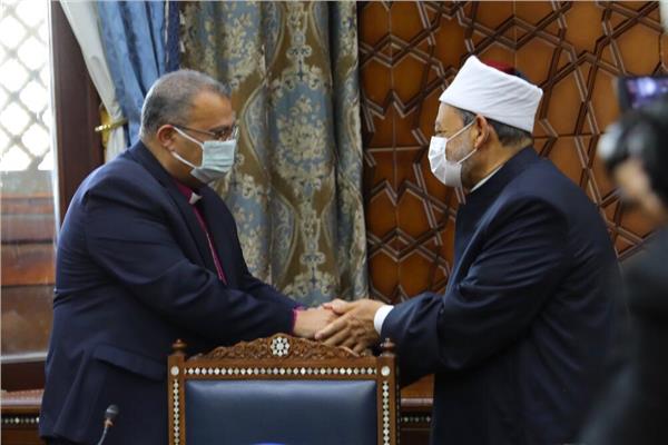 الإمام الأكبر ورئيس الطائفة الإنجيلية