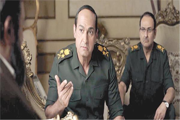 ياسر جلال وجمال سليمان فى مشهد من مسلسل «الاختيار 3»