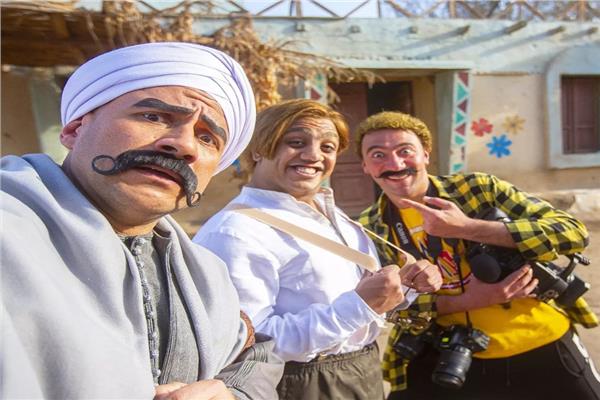أحمد مكي وأوس أوس ومحمد سلام