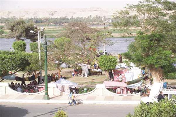 الانتهاء من تجهيز الحدائق والمتنزهات بالمنيا