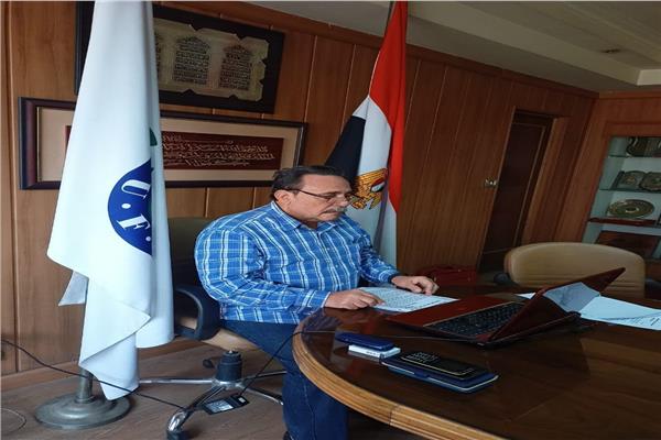 جبالي المراغي رئيس الاتحاد العام لنقابات عمال مصر
