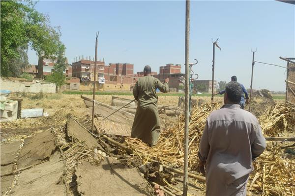  المنوفية : ضبط (5) طن دقيق مدعم  بمنزل أحد المواطنين
