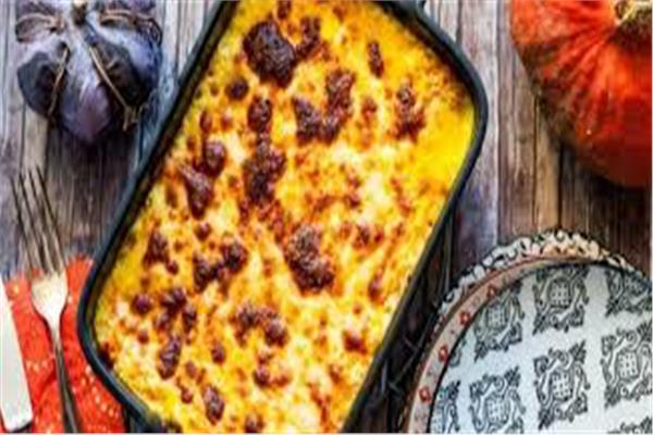 صينيّة القرع بالبشاميل