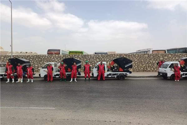 سيارات شفط القمامة الجديدة