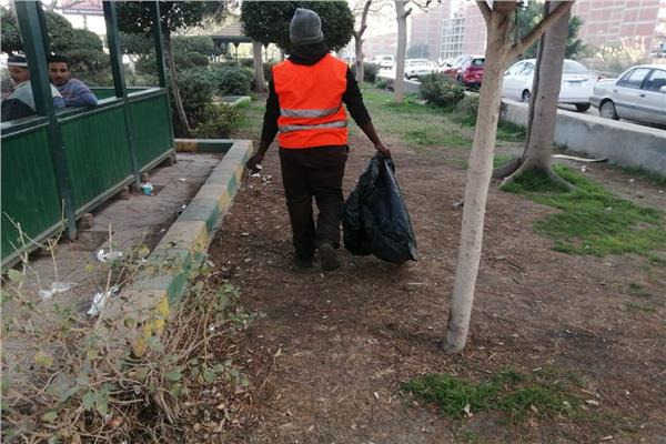 حملات تنظيف بشوارع المنصورة