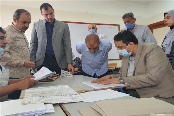 وكيل تعليم الغربية يتفقد سير الامتحانات