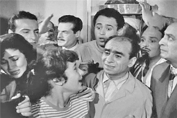 أحد مشاهد فيلم بين السما والأرض