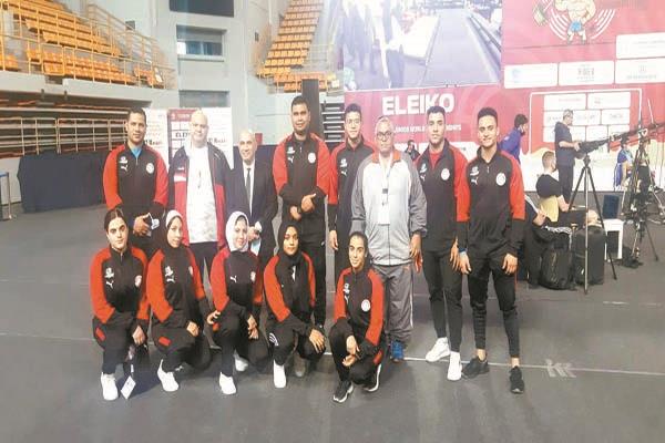 أبطال رفع الأثقال تألقوا فى بطولة العالم تحت ٢٠ عاما