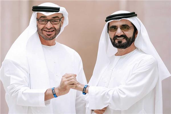 محمد بن زايد ومحمد بن راشد - صورة أرشيفية