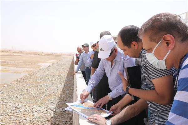 أثناء تفقد وزير النقل لمسار الخط الثاني 