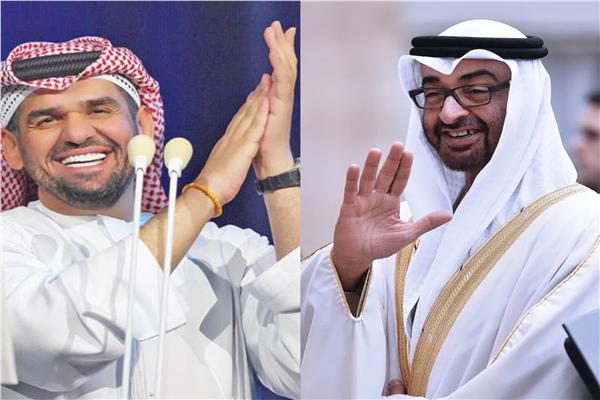 الرئيس محمد بن زايد - النجم حسين الجسمي