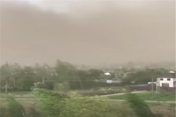 إعصار مدمر