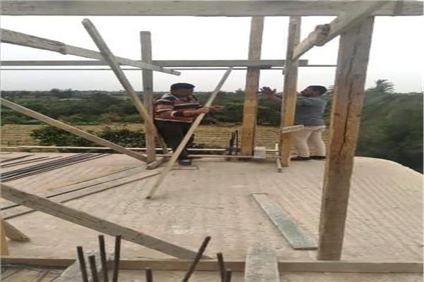  حملات مكثفة لإزالة التعديات الأراضي الزراعية بالشرقية