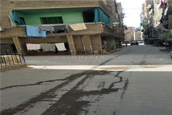 صورة من امام منزل الضحية 