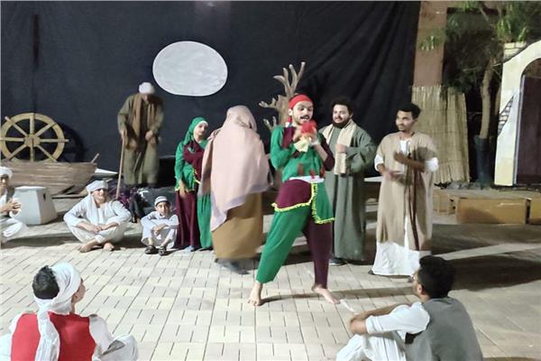 "من حكايات فرحانة" عرض مسرحي لفرقة سمالوط المسرحية