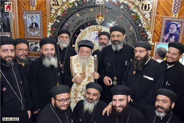 إيبارشية ملوي تحتفل بالذكرى السادسة والثلاثين لوفاة أول أساقفتها    