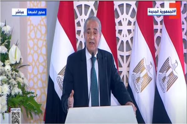  الدكتور علي المصيلحي وزير التموين