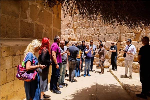 اعضاء الوفد الصربى يقومون برحلة روحانيه تاريخية عبر معالم دير سانت كاترين