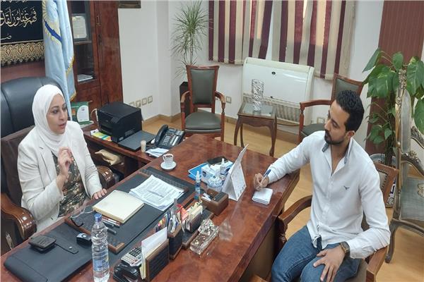محرر بوابة أخبار اليوم مع نائب محافظ القاهرة