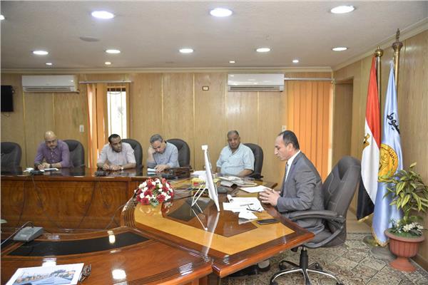 اجتماع اللجنة التنسيقية لرفع جودة مرفقي المياه والصرف الصحي