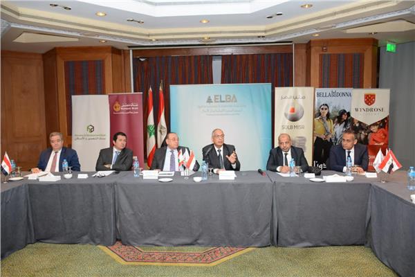 جانب من  الجمعية المصرية اللبنانية لرجال الأعمال و اللواء مهندس عصام النجار