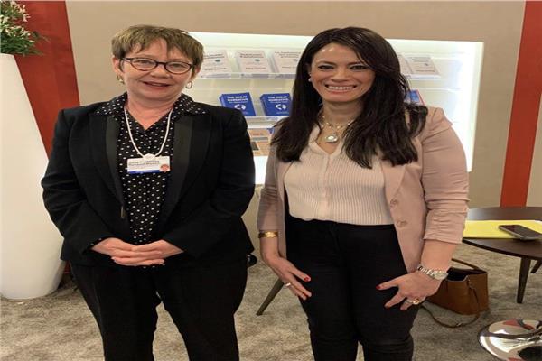  رئيسة البنك الأوروبي لإعادة الإعمار ووزيرة التعاون الدولي