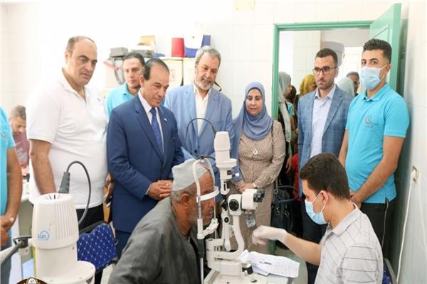 قافلة جامعة طنطا الطبية قدمت خدماتها العلاجية بالمجان لـ1691 مواطنًا بـ"البحيرة"