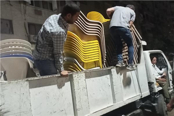 إزالة عقارات وحملات إشغالات ببولاق الدكرور