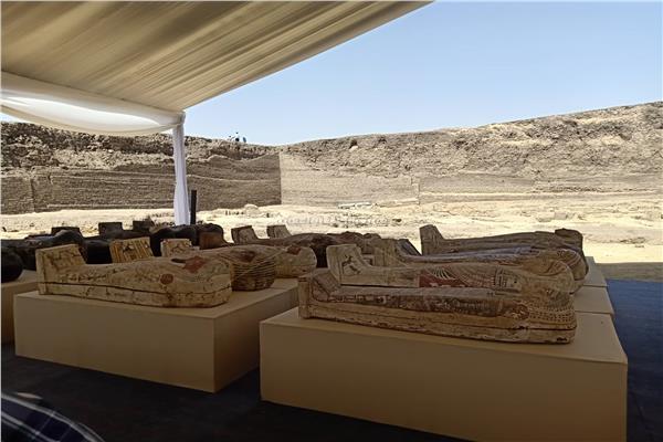 صورة من الكشف الأثري الجديد بسقارة