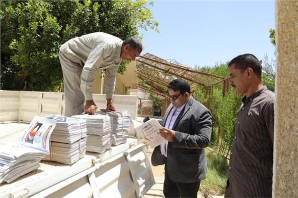 بتكلفة ٣ مليون جنيه محافظ الوادي الجديد : البدء في أعمال رصف طريق طلعت ضرغام 
