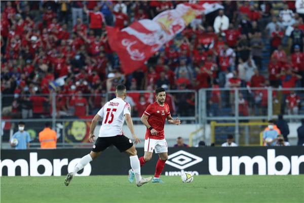 صورة من مباراة الأهلي والوداد