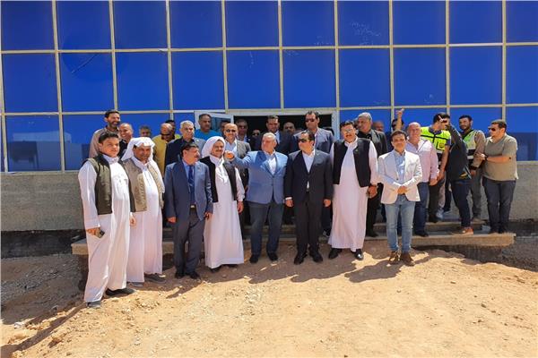 لجنة النقل بالنواب تتفقد منفذ السلوم البري 