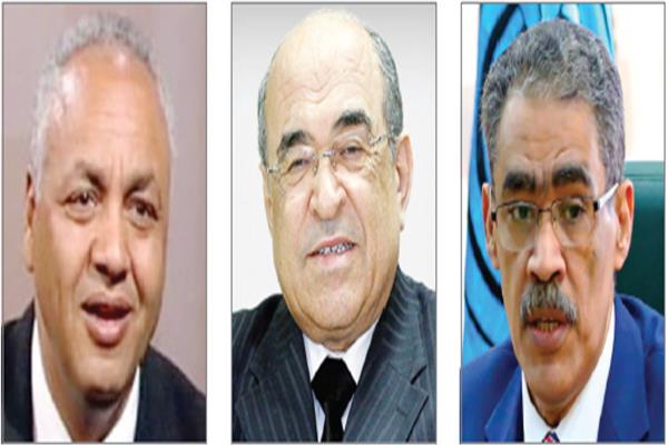 ضياء رشوان  مصطفى الفقى  مصطفى بكرى