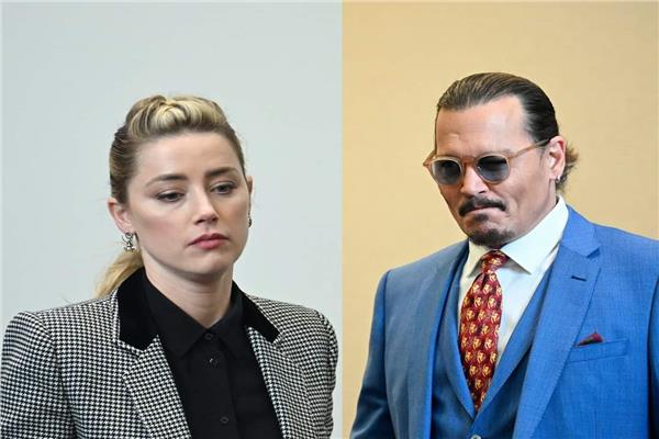 النجم العالمي جوني ديب وزوجته الفنانة أمبر هيرد