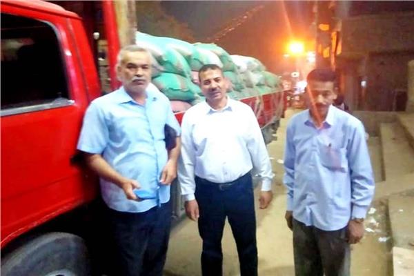 ضبط 7 أطنان قمح قبل توريدها لجهات غير حكومية في طهطا بسوهاج