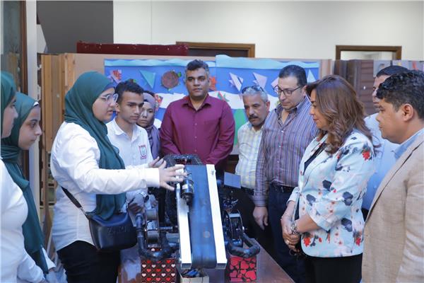 شهدت  الدكتورة منال عوض محافظ دمياط فعاليات إطلاق مسابقة كلايماثون الشبابية