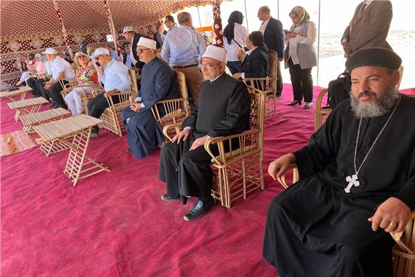 فعاليات الجولة الميدانية للوفد الأزهري بمحافظة الوادي الجديد